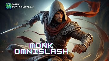 Monk Omnislash Build - Defending vs Awesome Players - Diablo Immortal Battlegrounds PvP Gameplay