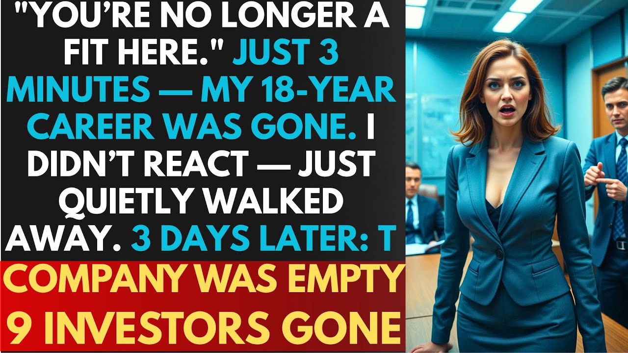 I Was Fired in 3 Minutes After 18 Years and $1.5B in Annual Revenue—Then All 9 Investors Disappeared