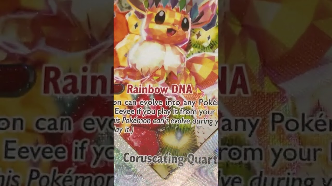 Prismatic Eevee promo is fire 🔥