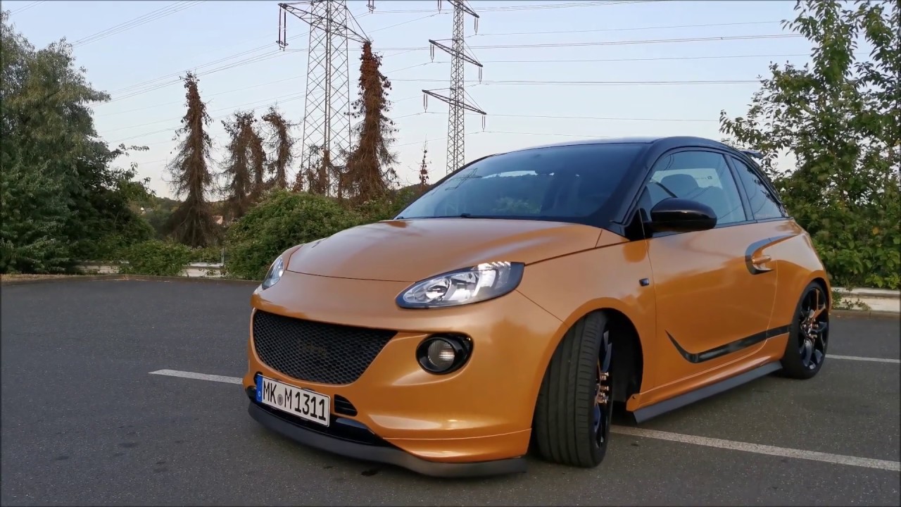 Opel Adam S So Unfassbar Clean Youtube