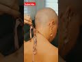 Hair Shave Transformation Woman Goes Bald Shorts 