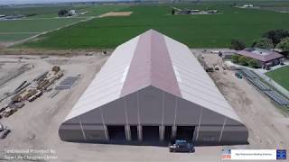 New Life Christian Center by Sprung Structures. Rolling Cut Labs Work.