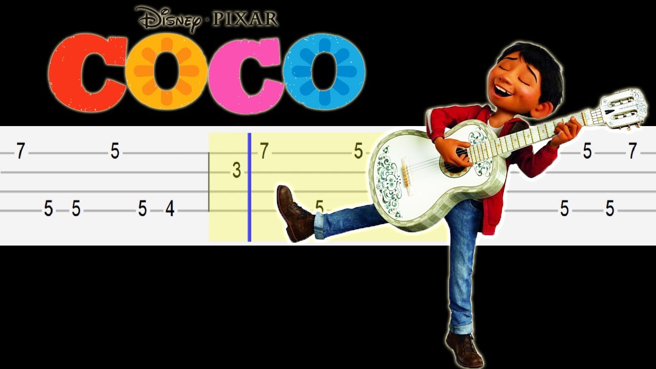 Coco - Un Poco Loco (Easy Ukulele Tabs Tutorial) - YouTube