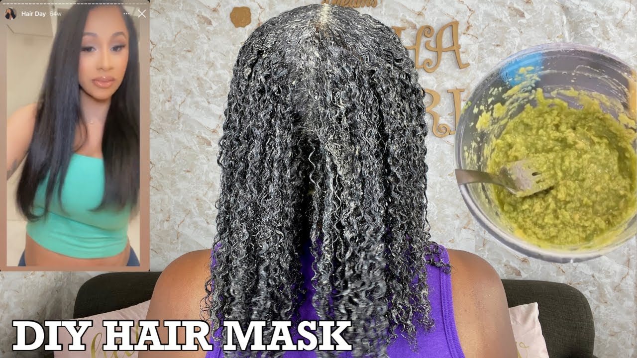 I TRIED CARDI B'S HAIR GROWTH HOMEMADE MASK SHOCKING RESULTS! YouTube