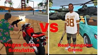 Real Gangster Crime VS Vegas Crime Simulator 2 intro and all vehicles screenshot 2