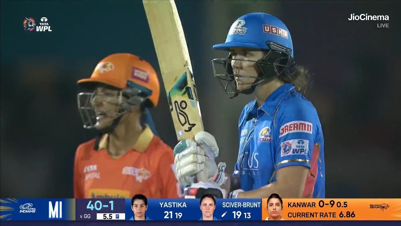 mi-vs-gg-live-score-wpl-2023-mi-yastika-bhatia-best-performance-mi