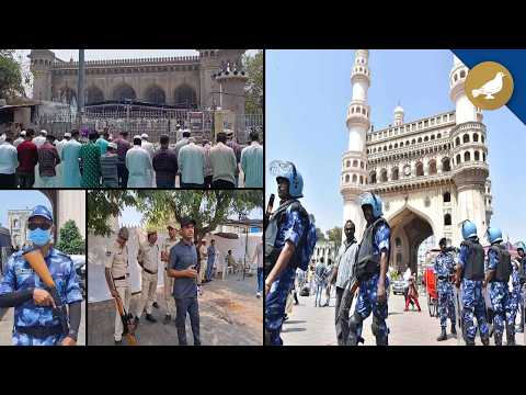 Hyderabad on Alert: Massive police presence at Charminar for Ram Navami - SIASAT