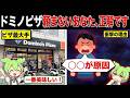 ドミノピザより〇〇の方が良い【ずんだもん&ゆっくり解説】