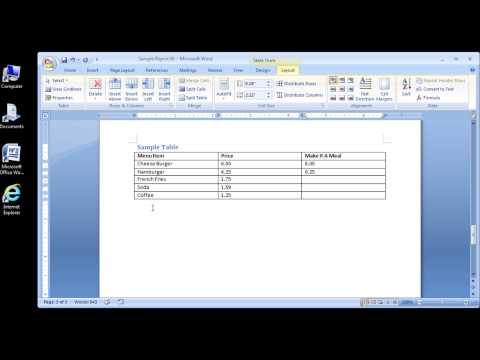 Video: How To Insert A Column Into A Table