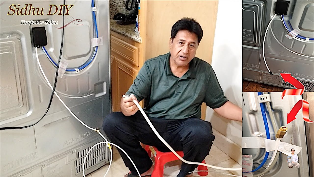 How To Connect Water Lines to Ice Maker/Refrigerator 