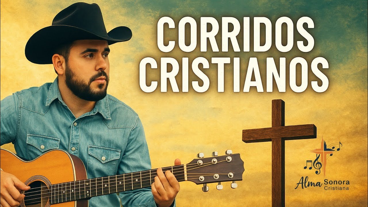 🎶 Corridos Cristianos Inspirados en los Salmos de Gratitud y Gozo | Música Cristiana 🙏🎸✨