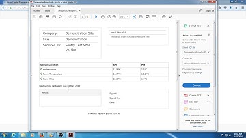 Using Sentry Demo Login