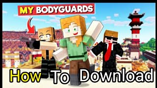 How to download bodyguard in mine craft pe // how chapati download bodyguard in mine craft screenshot 3