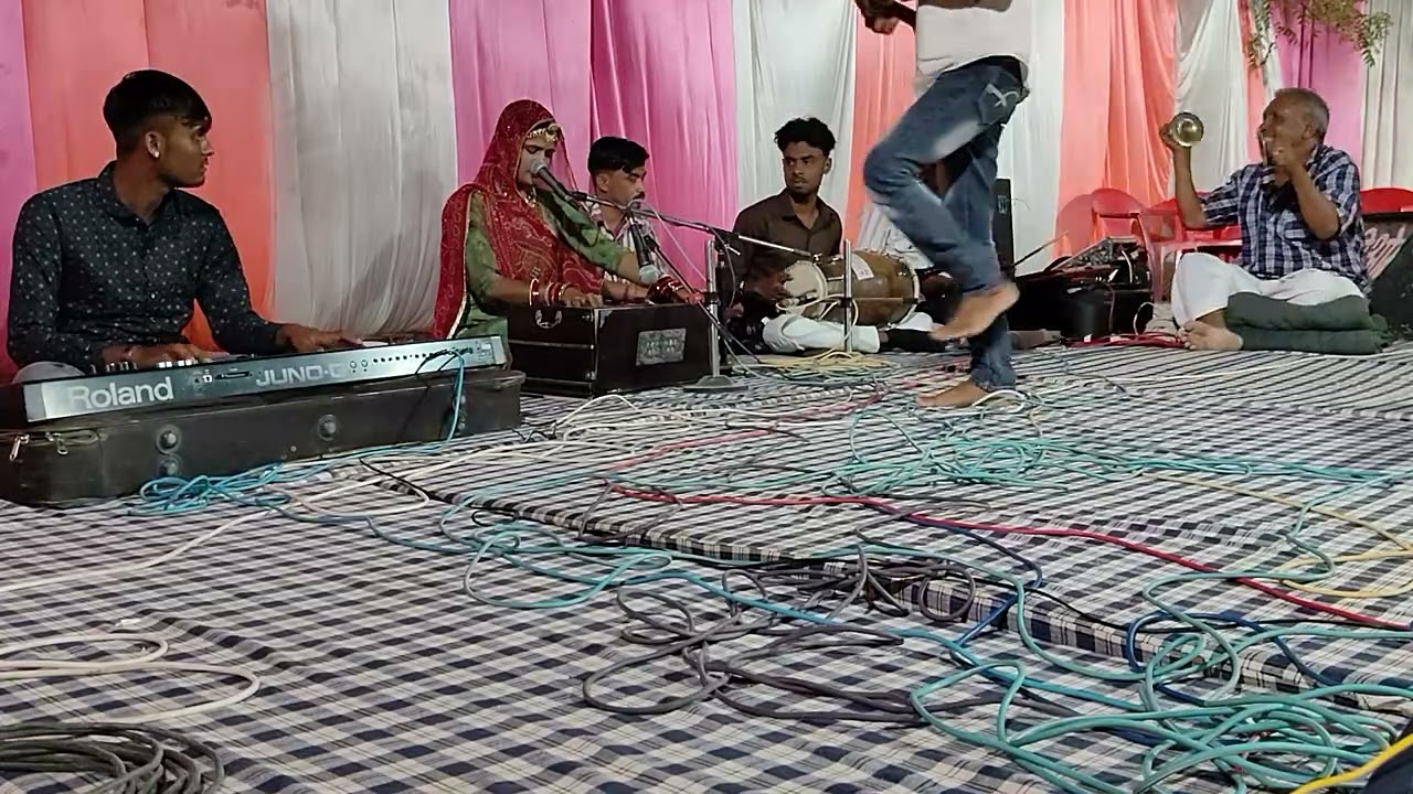 दादा पोता जोड़ी मंजिरा  गुरू वाणी सिंगर जेता गोस्वामी हरी ओम साऊण्ड मुण्डवा विजयपाल ईनाणिया