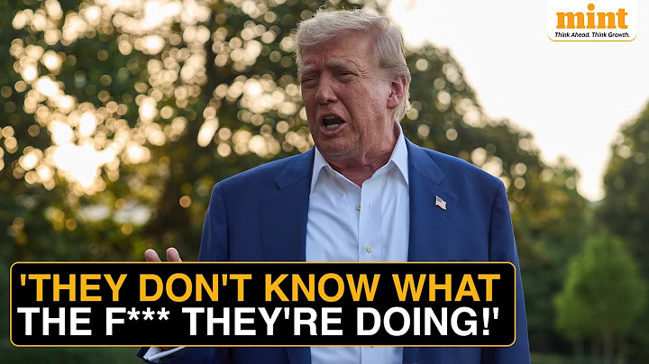 Donald Trump FUMES At Netanyahu In 1st Response On Cam After Ceasefire Violation, Says VERY UNHAPPY