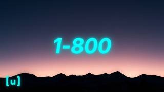 bbno$, Ironmouse - 1-800 (Lyrics)