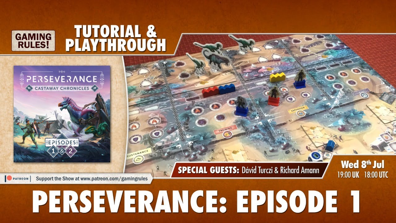 Perseverance - Episode 1 Tutorial and Playthrough with the designers