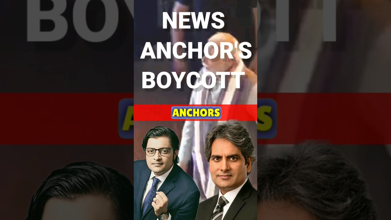 India alliance boycott news anchors | Boycott | 