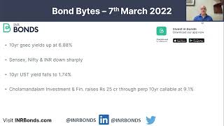 Inr Shows Vulnerability In Crisis Times - Bond Bytes 7Th Mar 2022