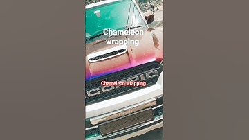 #chameleon #wrapping #car #lucky_sticker_ynr #lasercutting #subscribemychannal