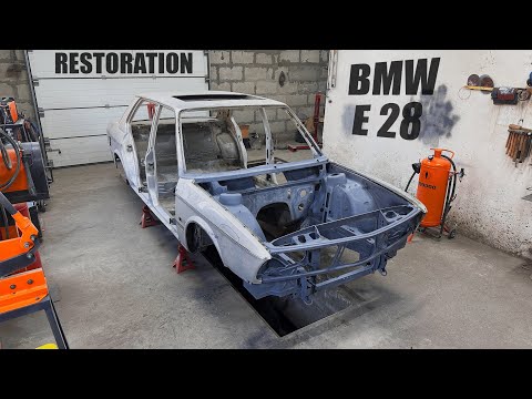 Видео: BMW E28   Restoration (Part 3)  - Bodywork and welding .  Восстановление БМВ Е28 кузовные работы