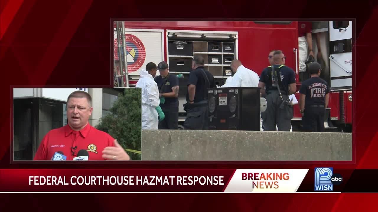 Hazmat media conference with Milwaukee Fire Assistant Chief - YouTube