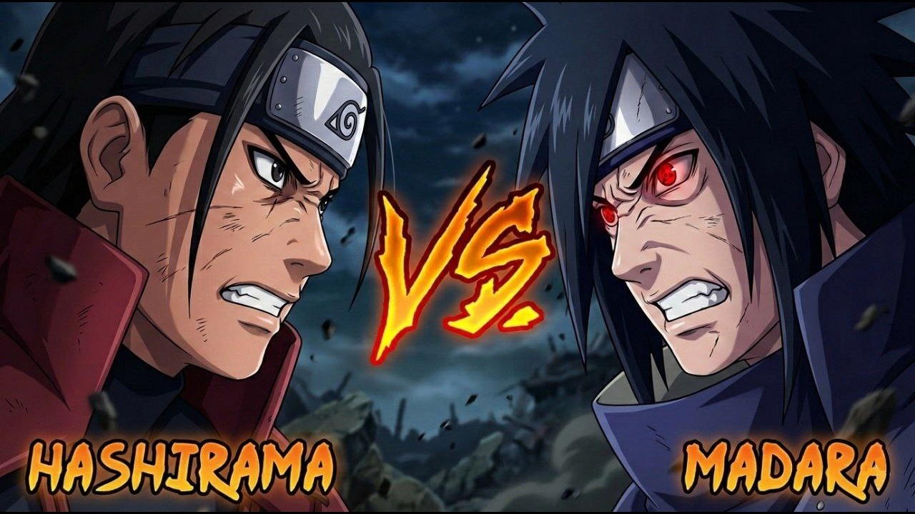 HASHIRAMA vs MADARA fight  in NARUTO X BORUTO ||
