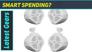 Rockville RWB90W White 8 Marine Wakeboard Tower Speakers Unbiased Performance Overview