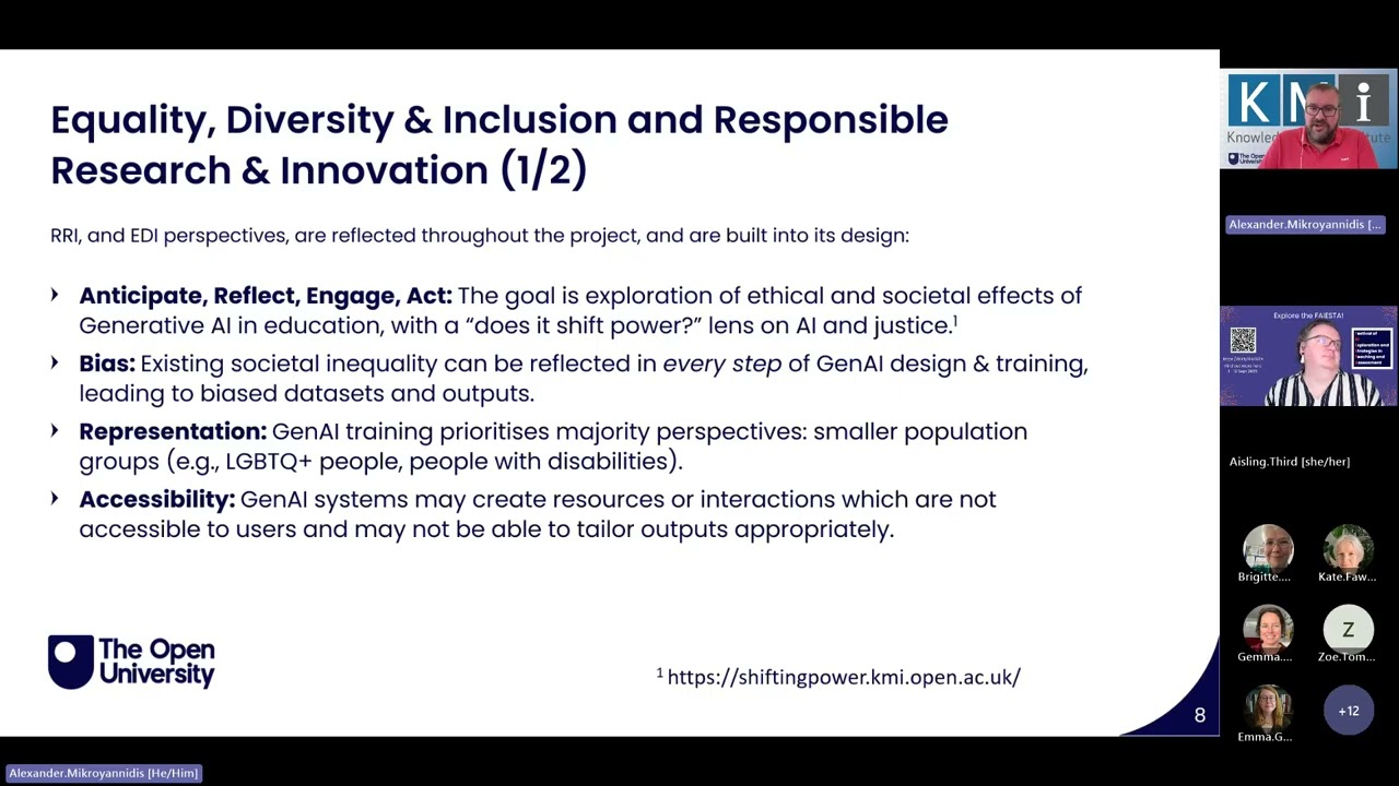 AIDA (AI Digital Assistant) and SAGE-RAI (Smart Assessment and Guided Education with Responsible AI)