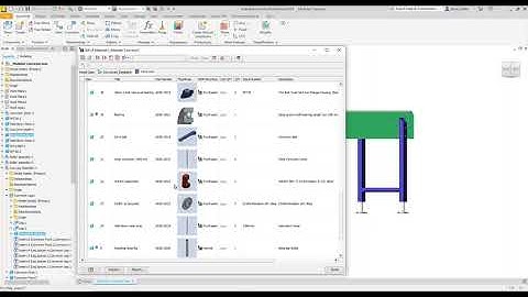 Inventor: Quick way to arrange items in the BOM
