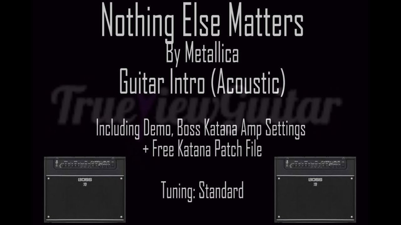 Nothing else matters перевод Nothing else matters перевод
