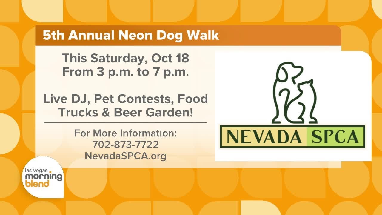 Glow Up for a Cause! 🐾 Neon Dog Walk 2025 with Nevada SPCA