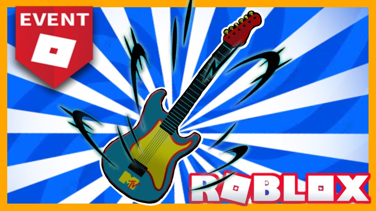 COMO CONSEGUIR GUITARRA MTV [GRATIS] ROBLOX (EVENTO) YouTube