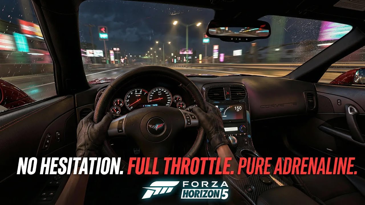 Corvette Z06 POV | Full Speed No Hesi Night Run