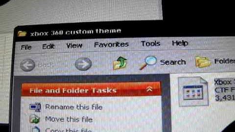 HOW TO ADD CUSTOM XBOX360 THEME WITH LINKS