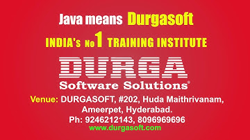 New Java RealTime Project Class Room Batch on 7th April @ 6:00PM  by Sriman