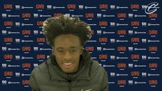 Cavs Collin Sexton POSTGAME interview after Cleveland win over Timberwolves