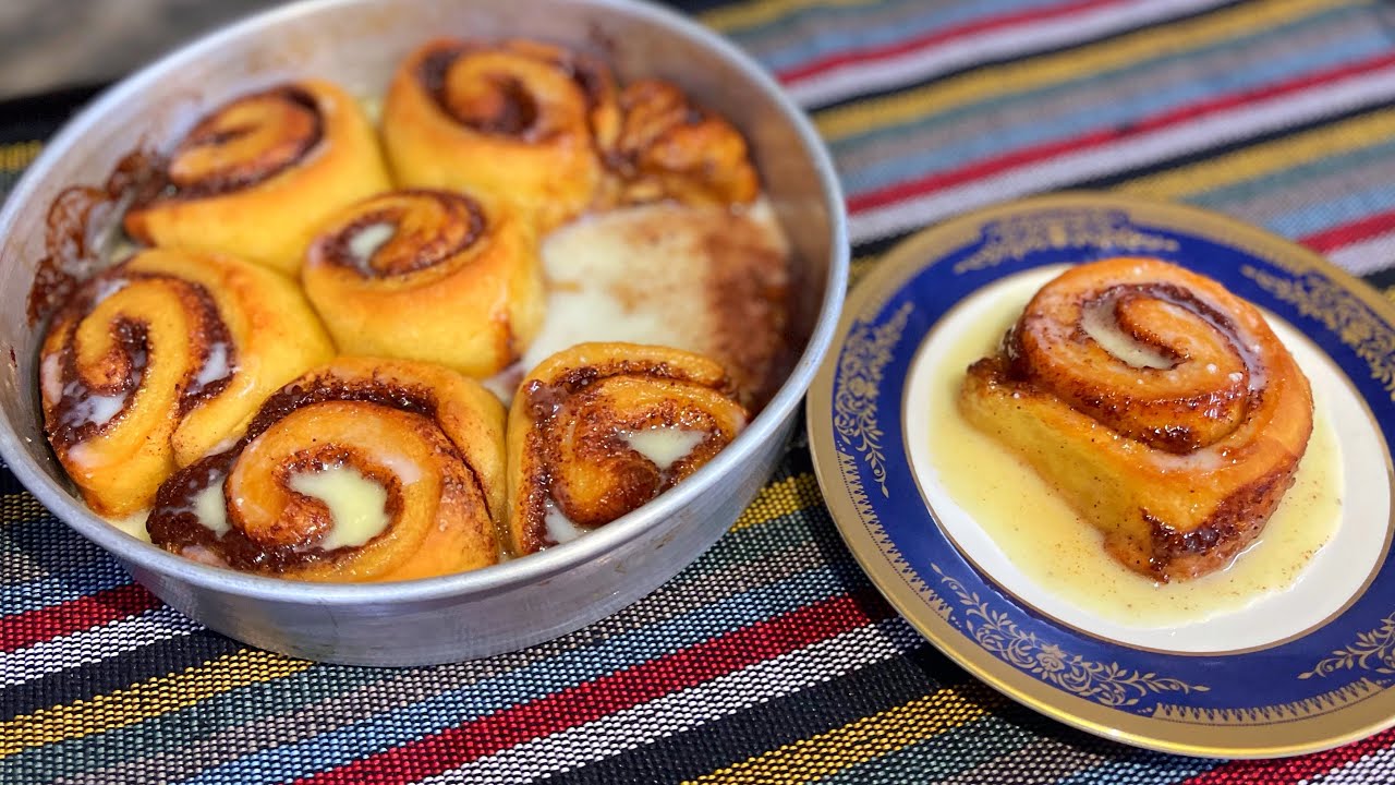 Cinnamon Rolls Without Brown Sugar | Soft & Fluffy Cinnamon Roll | Eggless Without Oven & Glaze