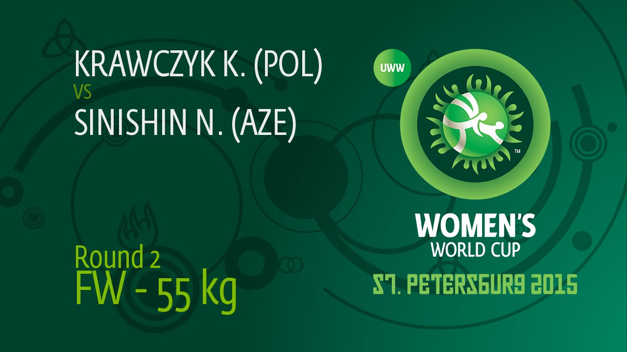 55 kg - Natalya SINISHIN (AZE) df. Katarzyna KRAWCZYK (POL), 7-0