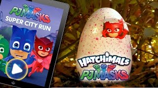 PJ Masks Hatchimals ❤️ NEW ☠ "Super City Run" Game Surprise screenshot 4
