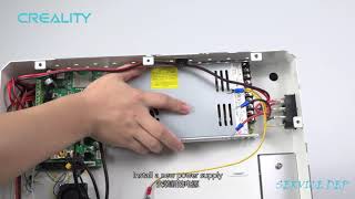 Service tutorial CR 5 Pro power source replacement
