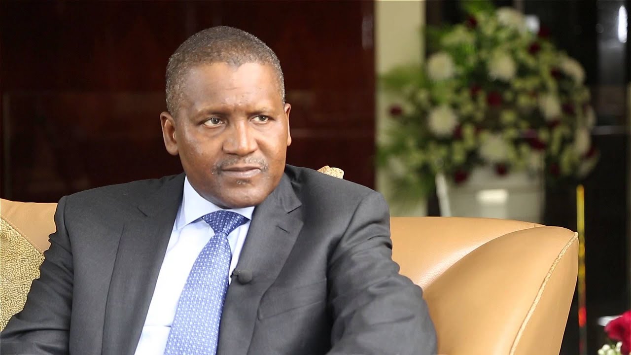 DANGOTE INTERVIEW EXCLUSIVE - YouTube