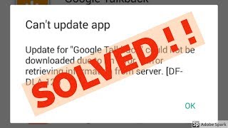 how to fix Error retrieving information from server[DF-DLA-12]|google play