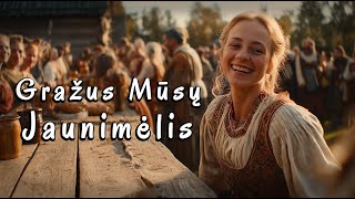 Gražus Mūsų Jaunimėlis Lietuvių Liaudies Daina Lithuanian Folk Song