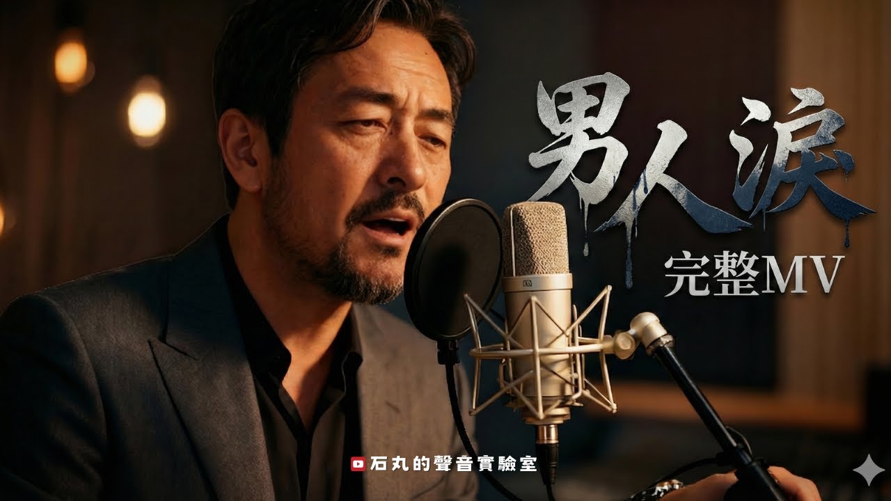 男人淚 - 完整MV｜我找來男人淚大叔拍 MV，他說不想哭…結果一唱直接破防😭