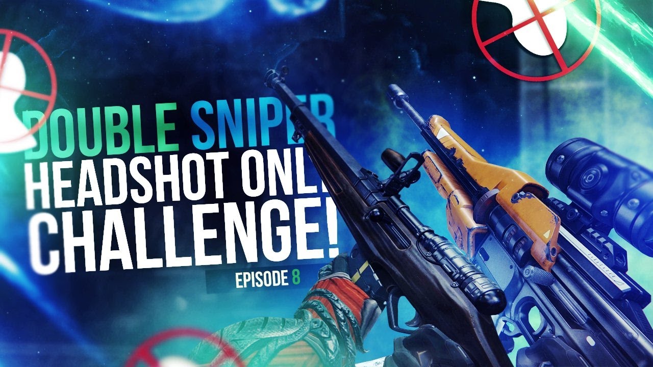 Destiny: Double Sniper Headshot Only Rumble Challenge! #8