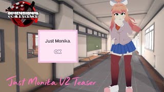 Just Monika V2 Teaser Leak - Dimensional Coalescence Ost