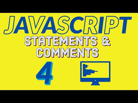 JavaScriptTutorial 2020 : Statements & Comments