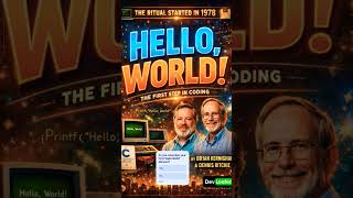 Why “Hello, World!” Is Every Programmer’s First Step 🚀#trendingshorts #helloworld #coding #shorts