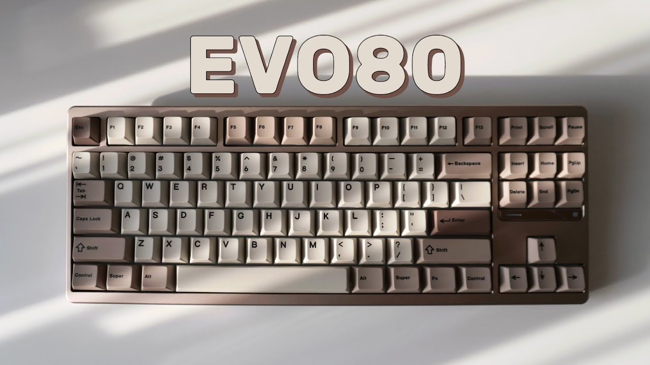 the perfect pre-built TKL? | EVOWORKS Evo80 - YouTube